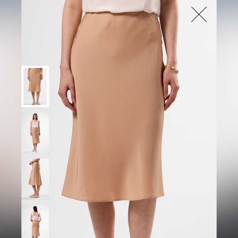 NWT - Amour Vert Silk Skirt - Size M